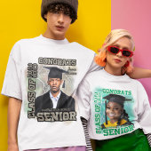 Gefeliciteerd met de 2025 Senior Family Afstuderen T-shirt