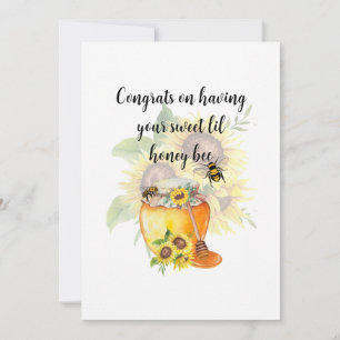 Gefeliciteerd met de aankondiging van je baby honi