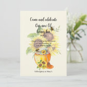 Gefeliciteerd met de aankondiging van je baby honi (Staand voorkant)