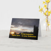 Gefeliciteerd met de aanpassing naam toevoegen kaart (Gele Bloem)