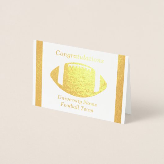 Gefeliciteerd met de acceptatie van Football Playe Folie Kaarten (Voorkant)