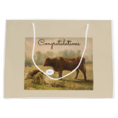 Gefeliciteerd met de adoptie groot cadeauzakje (Voorkant)