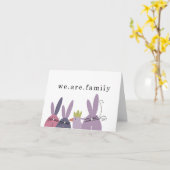 Gefeliciteerd met de adoptiekaart kaart (Gele Bloem)