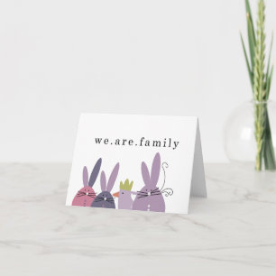 Gefeliciteerd met de adoptiekaart kaart