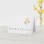 Gefeliciteerd met de adoptiekaart kaart (Gele Bloem)