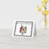 Gefeliciteerd met de adoptiekaart kaart (Gele Bloem)