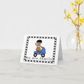 Gefeliciteerd met de adoptiekaart kaart (Gele Bloem)