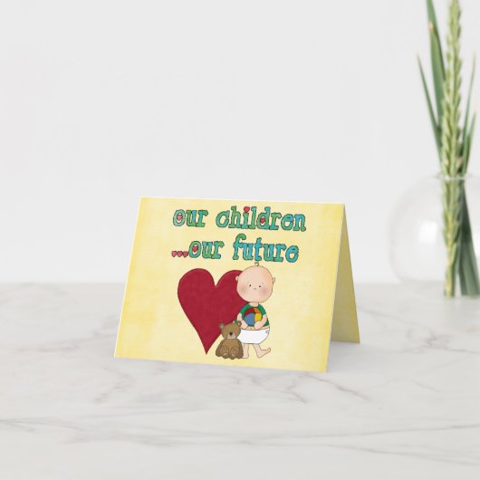 Gefeliciteerd met de adoptiekaart kaart (Voorkant)