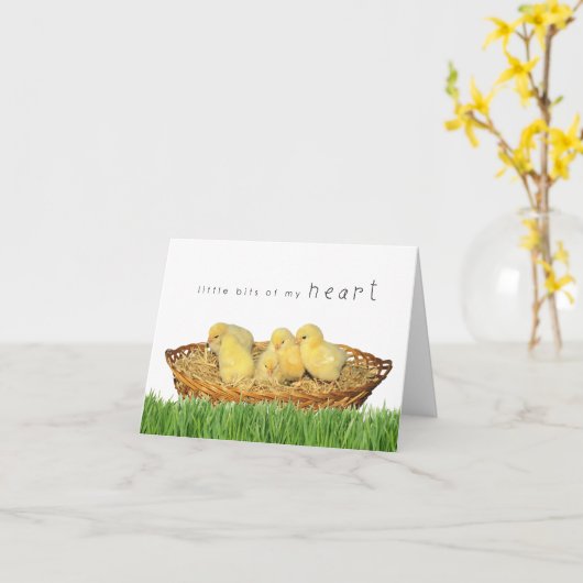 Gefeliciteerd met de adoptiekaart kaart (Gele Bloem)