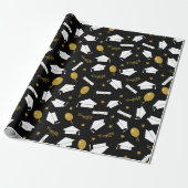 Gefeliciteerd Met De Afgestudeerde Cadeaupapier (Uitgerold)