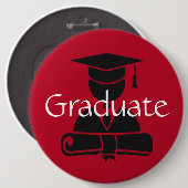 Gefeliciteerd met de Afstuderen Button - HAMbyWG (Voorkant /achterkant)