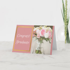 Gefeliciteerd met de Afstuderen Kaart