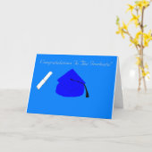 Gefeliciteerd met de Afstuderen Kaart (Gele Bloem)
