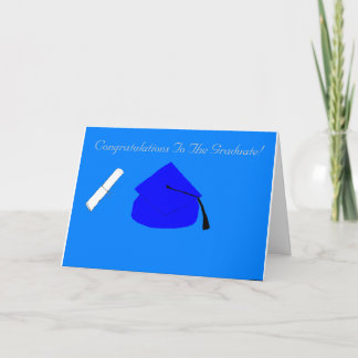 Gefeliciteerd met de Afstuderen Kaart