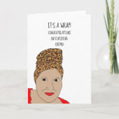 Gefeliciteerd met de afwerking van Chemo Kaart (Voorkant)