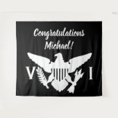 Gefeliciteerd met de Amerikaanse Maagdeneilanden F Wandkleed (Voorkant (horizontaal))