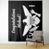 Gefeliciteerd met de Amerikaanse Maagdeneilanden F Wandkleed (In situ)