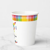 Gefeliciteerd met de Amerikaanse Maagdeneilanden M Papieren Bekers (Links)