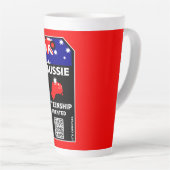 Gefeliciteerd met de Australische Burgerpartij Latte Mok (Rechterhoek)