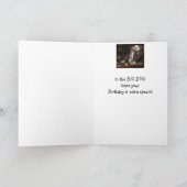 Gefeliciteerd met de Big Dog Fun Animal Humor Kaart (Binnen)