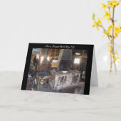 Gefeliciteerd met de Blacksmith-winkel Kaart (Gele Bloem)