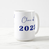 Gefeliciteerd met de Blue Class 2025 Koffiemok (Voorkant rechts)