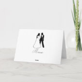 Gefeliciteerd met de bruidsbruidingen kaart (Achterkant)