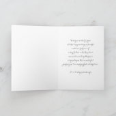 Gefeliciteerd met de bruiloft van zoon en schoondo kaart (Binnen)