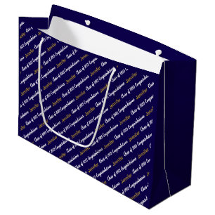 Gefeliciteerd met de Dark Blue White Gold Class va Groot Cadeauzakje