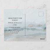 Gefeliciteerd met de diploma-uitreiking van je zoo briefkaart (Achterkant)