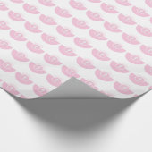 Gefeliciteerd met de doop van uw kleindochter Roze Cadeaupapier (Hoek)