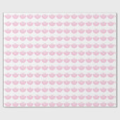 Gefeliciteerd met de doop van uw kleindochter Roze Cadeaupapier (Vlak)