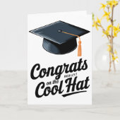 Gefeliciteerd Met De Echt Coole Hoed Grappige Afst Kaart (Gele Bloem)