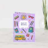 Gefeliciteerd met de eerste dag van groep 4 WELKOM (Achterkant)