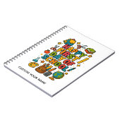 Gefeliciteerd met de eerste schooldag notitieboek (Linkerzijde)