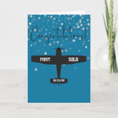 Gefeliciteerd met de eerste solovlucht van de stud kaart (Voorkant)