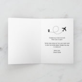 Gefeliciteerd met de eerste solovlucht van de stud kaart (Binnen)
