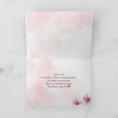 Gefeliciteerd met de eerste Valentijnsdag  Valenti Kaart (Binnen)