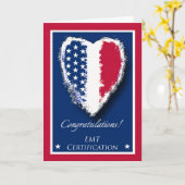 Gefeliciteerd met de EMT-certificering, Patriottis Kaart (Gele Bloem)