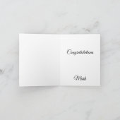 Gefeliciteerd met de Gay Wedding Flowers Feestdagen Kaart (Binnen)