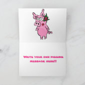 Gefeliciteerd met de geboorte Funny Your Ewn Messa Kaart (Binnen)