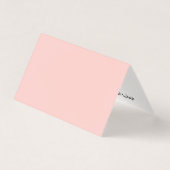 Gefeliciteerd met de geboorte van een meisje Perso Kaart (Voorkant)