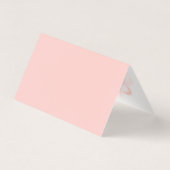 Gefeliciteerd met de geboorte van een meisje Perso Kaart (Achterkant)