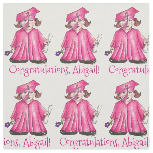 Gefeliciteerd met de gepersonaliseerde gradatie Ca Stof (Swatch)