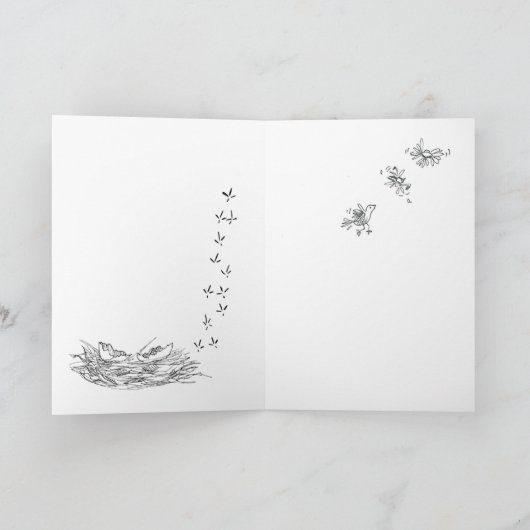 Gefeliciteerd met de geslaagde lancering! kaart (Binnen)