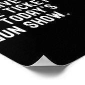 Gefeliciteerd met de gratis tickets voor Pistool S Poster (Hoek)