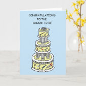 Gefeliciteerd met de groeven om te worden gekookt  kaart (Gele Bloem)