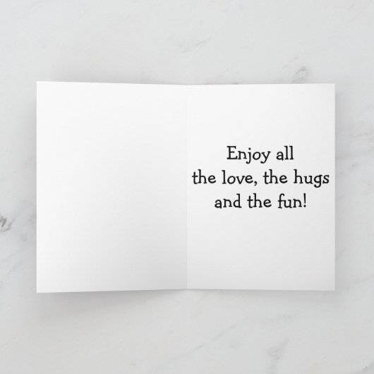 GEFELICITEERD MET DE "GROOTOUDERS" MET HET NIEUWE KAART (Binnen)