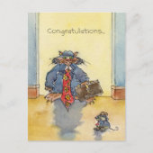 Gefeliciteerd met de grote kaas briefkaart (Voorkant)