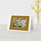 Gefeliciteerd met de hernieuwing van uw geloften kaart (Gele Bloem)